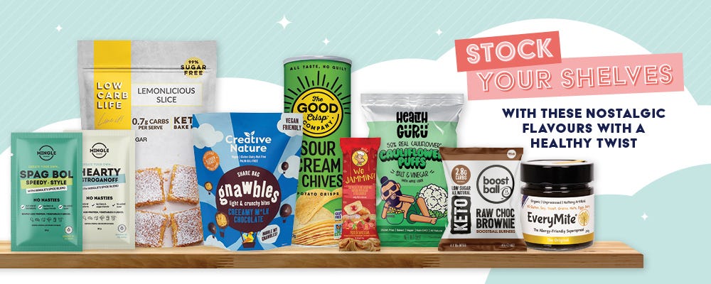 Healthy foods with a nostalgic twist