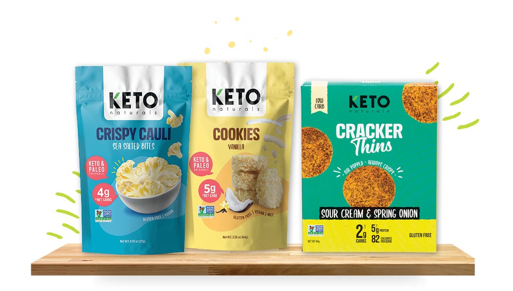 Keto Naturals keto-friendly snacks