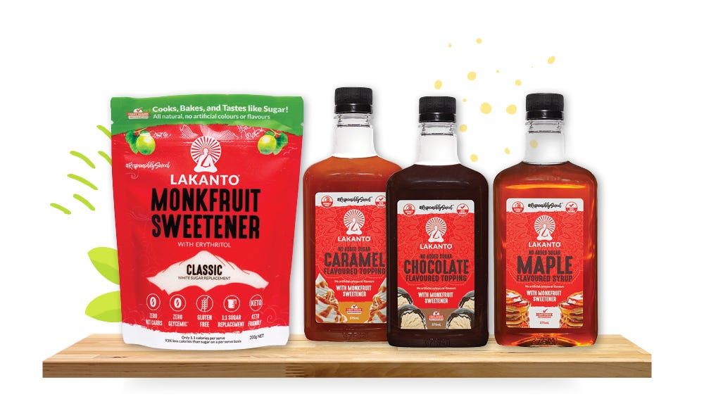 Lakanto keto-friendly sweetener