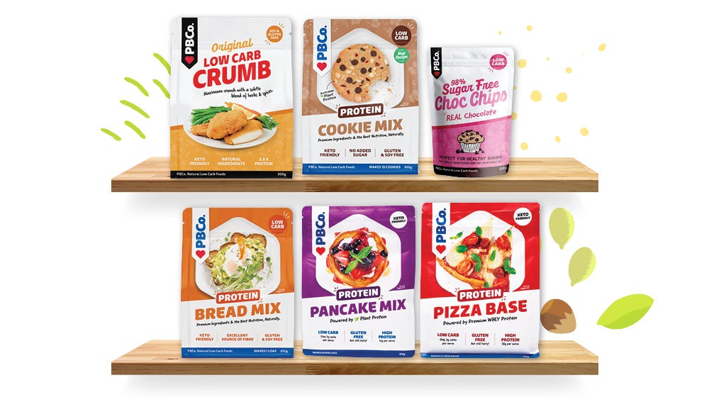 PBCo. low carb and keto friendly products