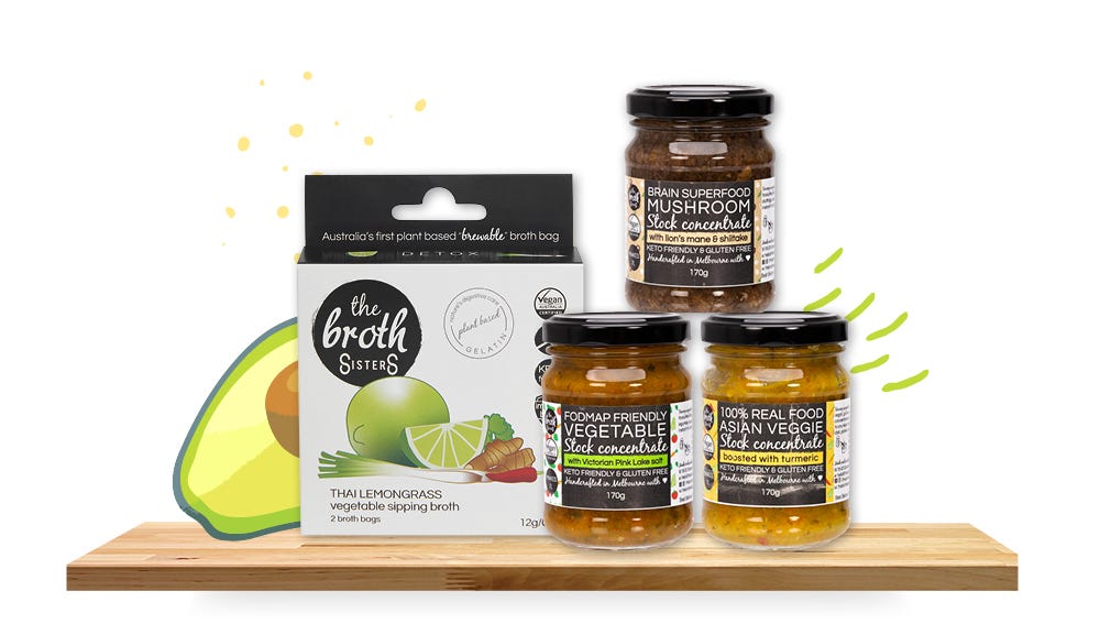 The Broth Sisters keto-friendly products