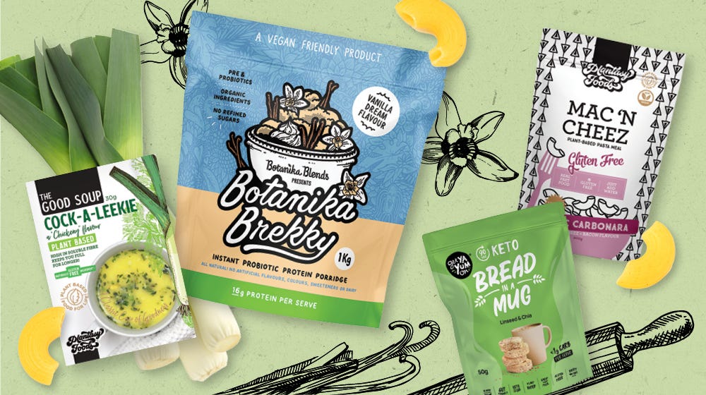 Plant-based convenience meals