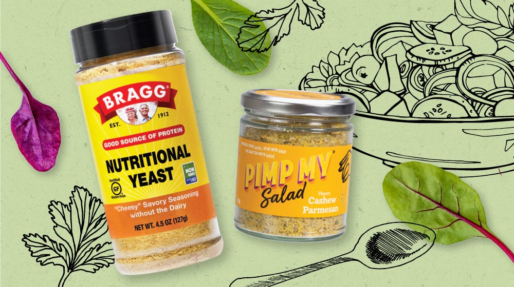 Plant-based pantry staples - nutritional yeast