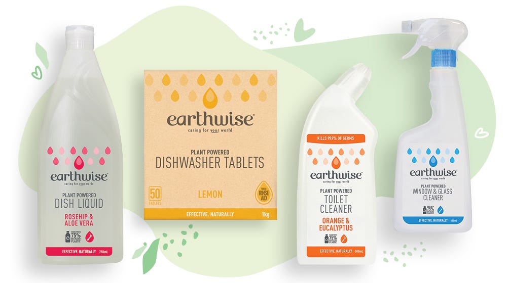 Earthwise eco-friendly cleaning products
