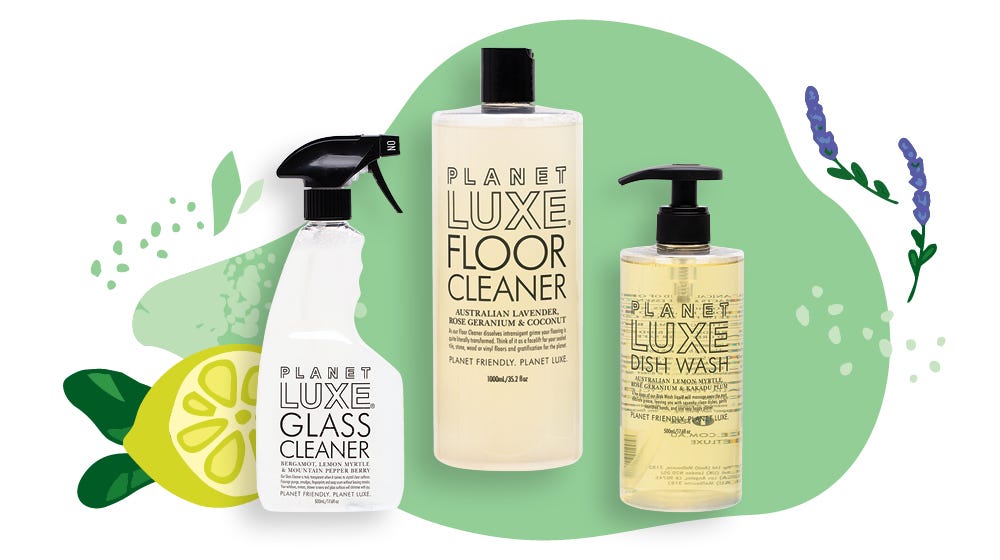 Planet Luxe environmentally-friendly cleaning products