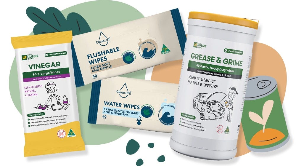Great Aussie Wipes, CleanLIFE Great Aussie Wipes, CleanLIFE