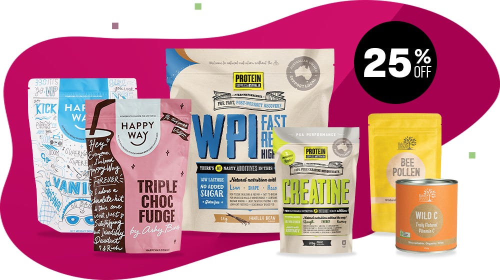 Happy Way, Protein Supplies Australia, Eden Healthfoods Happy Way, Protein Supplies Australia, Eden Healthfoods