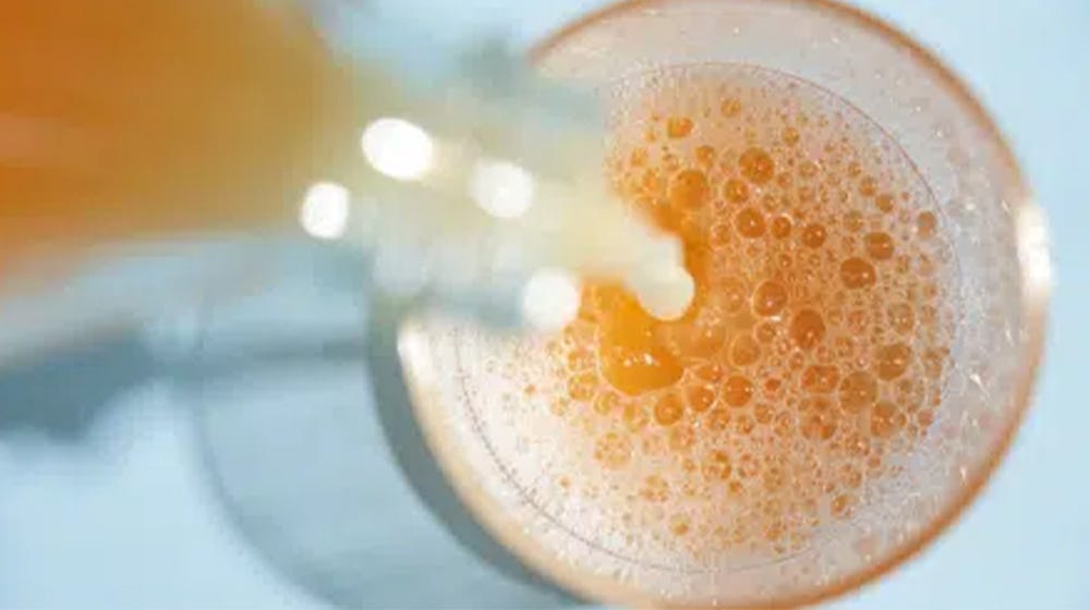 The 'mother' or cobweb-like substance is a naturally formed microbial culture of enzymes, good bacteria, and pre and probiotics to promote gut health.